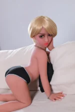 100cm 3ft3 Big Boobs Blond Mini Sex Doll – Billie
