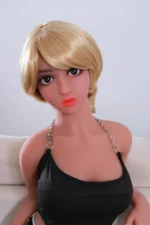 100cm 3ft3 Big Boobs Blond Mini Sex Doll – Billie