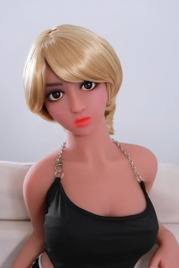 100cm 3ft3 Big Boobs Blond Mini Sex Doll – Billie