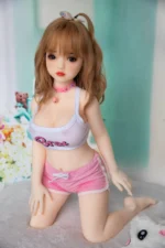 100cm / 3ft3 Big Breast Blode Small Sex Doll – Aisha - Image 4