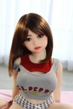 100cm 3ft3 Black Hair Mini Sex Doll – Naoki