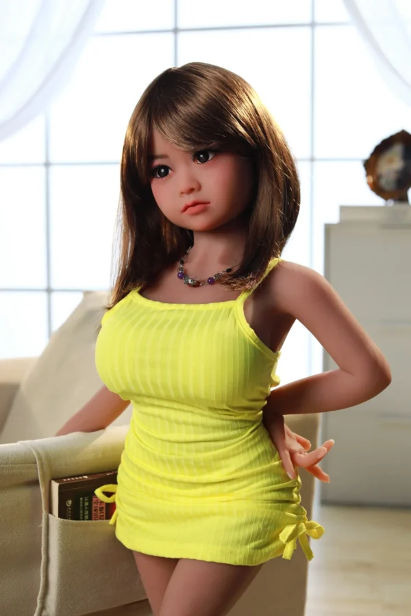 100cm 3ft3 Blond TPE Mini Sex Doll – Kohana