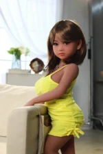 100cm 3ft3 Blond TPE Mini Sex Doll – Kohana