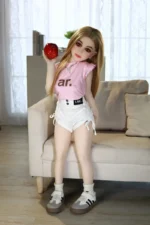 100cm 3ft3 Blond TPE Mini Sex Doll – Mineko