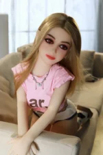 100cm 3ft3 Blond TPE Mini Sex Doll – Mineko