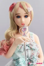 100cm 3ft3 Blonde Big Breast Mini Sex Doll – Efia