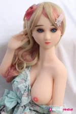 100cm 3ft3 Blonde Big Breast Mini Sex Doll – Efia