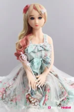 100cm 3ft3 Blonde Big Breast Mini Sex Doll – Efia