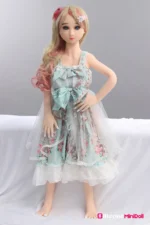 100cm 3ft3 Blonde Big Breast Mini Sex Doll – Efia