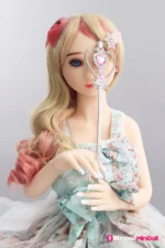 100cm 3ft3 Blonde Big Breast Mini Sex Doll – Efia