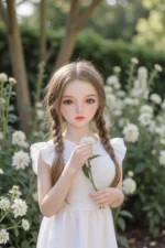 100cm / 3ft3 Blonde TPE Mini Sex Doll – Jessie - Image 6