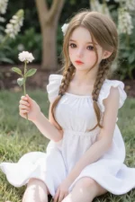 100cm / 3ft3 Blonde TPE Mini Sex Doll – Jessie