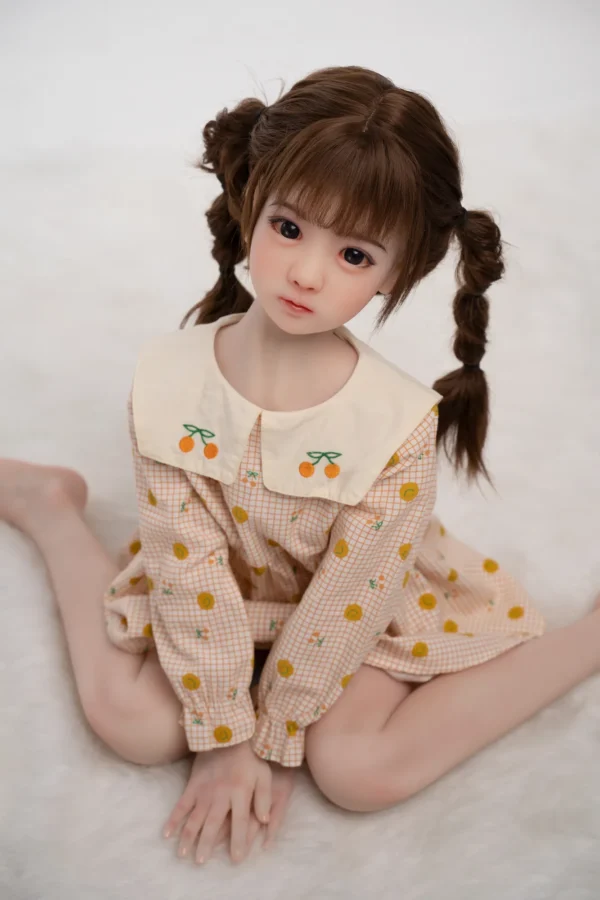 100cm 3ft3 Flat Chested TPE Mini Sex Doll – Yukari