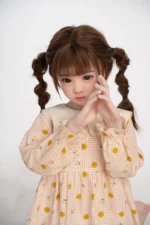 100cm 3ft3 Flat Chested TPE Mini Sex Doll – Yukari