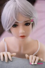 100cm 3ft3 Japanese Flat Chested Mini Sex Doll – Fannie