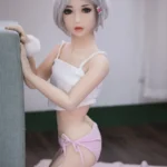 100cm 3ft3 Japanese Flat Chested Mini Sex Doll – Fannie
