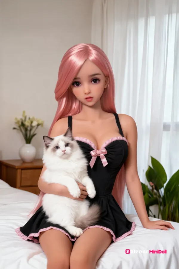 100cm 3ft3 Red Hair Mini Sex Doll – Tahlia
