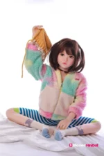 100cm 3ft3 Small Breasts TPE Mini Sex Doll – Elara
