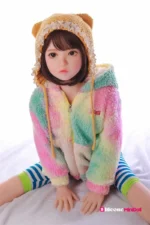 100cm 3ft3 Small Breasts TPE Mini Sex Doll – Elara