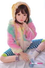 100cm 3ft3 Small Breasts TPE Mini Sex Doll – Elara