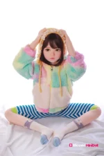 100cm 3ft3 Small Breasts TPE Mini Sex Doll – Elara