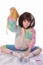100cm 3ft3 Small Breasts TPE Mini Sex Doll – Elara