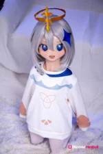 110cm 3ft7 Mini Anime Sex Doll With PVC Head – Naine
