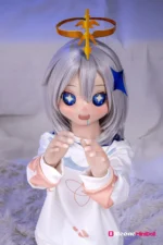 110cm 3ft7 Mini Anime Sex Doll With PVC Head – Naine