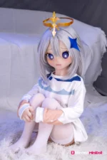 110cm 3ft7 Mini Anime Sex Doll With PVC Head – Naine