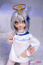110cm 3ft7 Mini Anime Sex Doll With PVC Head – Naine