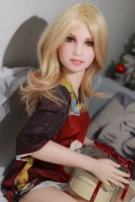 125cm 4ft1 Blonde TPE Mini Sex Doll – Edna