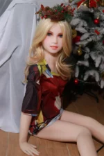 125cm 4ft1 Blonde TPE Mini Sex Doll – Edna