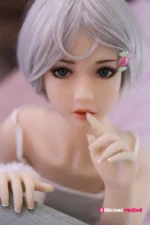 125cm 4ft1 Flat Chest Mini Sex Doll – Sung