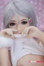 125cm 4ft1 Flat Chest Mini Sex Doll – Sung