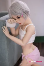 125cm 4ft1 Flat Chest Mini Sex Doll – Sung