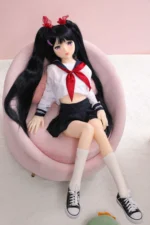 125cm / 4ft1 Japanese Anime TPE Mini Sex Doll – Hikari - Image 6