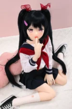 125cm / 4ft1 Japanese Anime TPE Mini Sex Doll – Hikari - Image 14