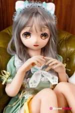125cm 4ft1 Petite Anime Sex Doll with PVC Head – Akina