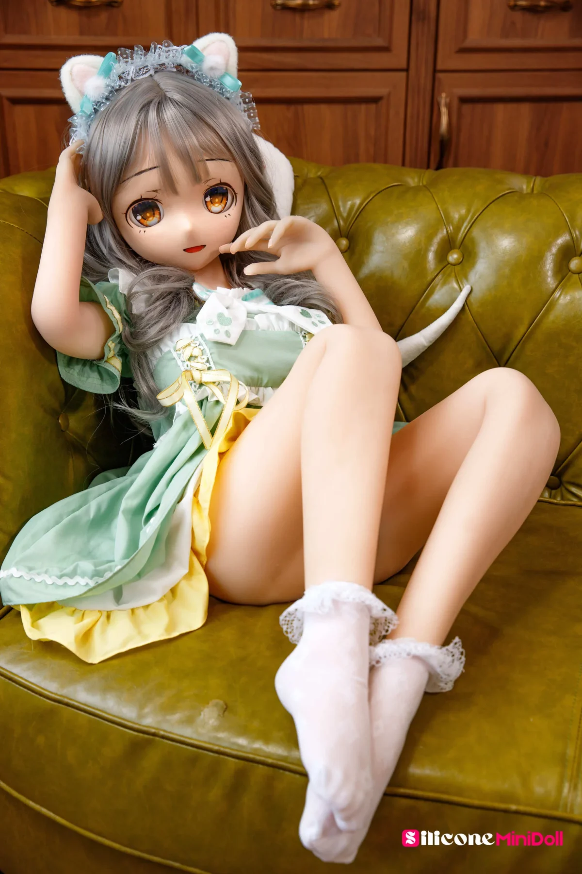 125cm 4ft1 Petite Anime Sex Doll with PVC Head – Akina