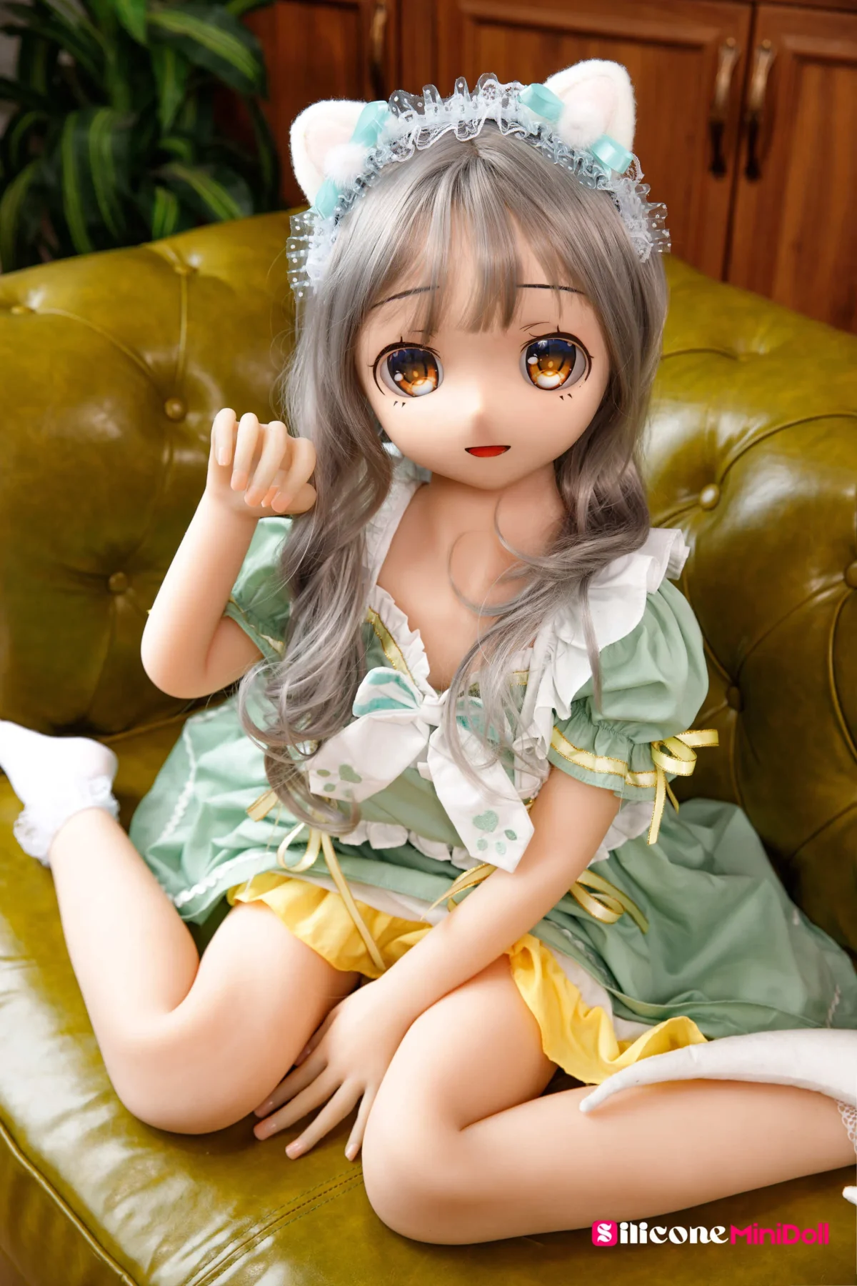 125cm 4ft1 Petite Anime Sex Doll with PVC Head – Akina