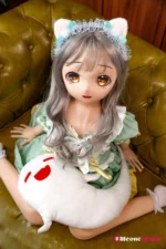 125cm 4ft1 Petite Anime Sex Doll with PVC Head – Akina
