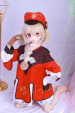 125cm / 4ft1 TPE Mini Anime Sex Doll with PVC Head – Klee - Image 2