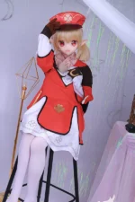 125cm / 4ft1 TPE Mini Anime Sex Doll with PVC Head – Klee - Image 13