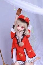 125cm / 4ft1 TPE Mini Anime Sex Doll with PVC Head – Klee - Image 3