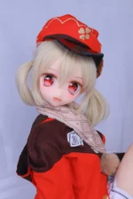 125cm / 4ft1 TPE Mini Anime Sex Doll with PVC Head – Klee - Image 4