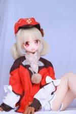 125cm / 4ft1 TPE Mini Anime Sex Doll with PVC Head – Klee - Image 5