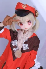 125cm / 4ft1 TPE Mini Anime Sex Doll with PVC Head – Klee - Image 6