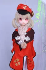 125cm / 4ft1 TPE Mini Anime Sex Doll with PVC Head – Klee - Image 7