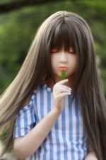 130cm / 4ft2 Flat Chested Eye-Closed Mini Sex Doll – Nita - Image 8