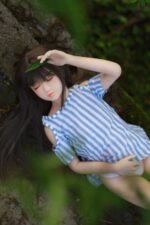 130cm / 4ft2 Flat Chested Eye-Closed Mini Sex Doll – Nita - Image 9